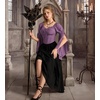 image:imageScarlet Darkness Women Renaissance Corset Bell Sleeve Off Shoulder Tops  Ruched Slim Fit Peasant BlousePirate Ren Faire ShirtLilac