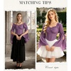 image:imageScarlet Darkness Women Renaissance Corset Bell Sleeve Off Shoulder Tops  Ruched Slim Fit Peasant BlousePirate Ren Faire ShirtLilac