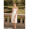 image:imageScarlet Darkness Elegant Corset Dress Women Party Flowy Slit Midi Sundress  Sweetheart neckline adjustable strap slit hem sideseam pockets ideal for cocktail party date homecoming dailyWhite
