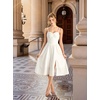 image:imageScarlet Darkness Elegant Corset Dress Women Party Flowy Slit Midi Sundress  Sweetheart neckline adjustable strap slit hem sideseam pockets ideal for cocktail party date homecoming dailyWhite