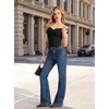 image:imageScarlet Darkness Womens Faux Leather Waist Belt with Detachable Chain  Vintage gold buckle removable chain Fashion casual style versatile Daily wear adjustable waist multiple sizesBlack Gold Buckle