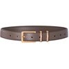 image:imageScarlet Darkness Women Leather Belt with Gold Buckle Vintage Waist Belts  Genuine Leather Fashion Elegant Style Versatile for Jeans DressesSepia