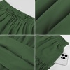 image:imageScarlet Darkness Womens Chiffon Maxi Skirts Renaissance Skirt with Pockets  Elastic High Waist ALine Long Flowy Tiered Skirts for Summer Casual Beach Vacation Ren Faire Cosplay CostumeEden Green