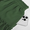 image:imageScarlet Darkness Womens Chiffon Maxi Skirts Renaissance Skirt with Pockets  Elastic High Waist ALine Long Flowy Tiered Skirts for Summer Casual Beach Vacation Ren Faire Cosplay CostumeEden Green