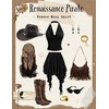 image:imageScarlet Darkness Womens Mini Skirts Renaissance Boho Tiered Layers Skort  Asymmetrical Hem Elastic Waist Ruffle Skort Flowy Y2k Fairy Goth Rave Outfits Country Concert Outfits CasualBlack