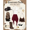 image:imageScarlet Darkness Womens Mini Skirts Renaissance Boho Tiered Layers Skort  Asymmetrical Hem Elastic Waist Ruffle Skort Flowy Y2k Fairy Goth Rave Outfits Country Concert Outfits CasualDark Red