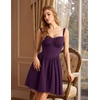 image:imageScarlet Darkness Lace Corset Mini Dress with Pocket Women Teens Grad OutfitGrape Royale