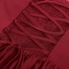 image:imageScarlet Darkness Lace Corset Mini Dress with Pocket Women Teens Grad OutfitRed