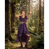 image:imageScarlet Darkness Renaissance Costume Women High Low Summer Corset DressPurple