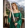 image:imageScarlet Darkness Renaissance Costume Women Off Shoulder Long Sleeve DressDark Green