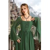 image:imageScarlet Darkness Renaissance Costume Women Ren Faire Dress Fairy DressesEden Green