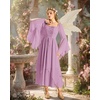 image:imageScarlet Darkness Renaissance Costume Women Ren Faire Dress Fairy DressesLight Lilac Purple