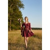 image:imageScarlet Darkness Renaissance Dress Women Off Shoulder Pirate Fairy CostumeDark Red