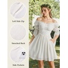 image:imageScarlet Darkness Renaissance Dress Women Off Shoulder Pirate Fairy CostumeWhite