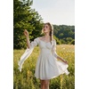 image:imageScarlet Darkness Renaissance Dress Women Off Shoulder Pirate Fairy CostumeWhite