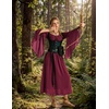 image:imageScarlet Darkness Renaissance Dress Women Peasant Medieval Pirate CostumeWine