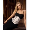 image:imageScarlet Darkness Women Corset Belt Renaissance Underbust Mesh Wide CorsetApricot