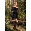 image:imageScarlet Darkness Women Renaissance Dress Mini Short Sleeve Fairy CostumeBlack