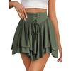 image:imageScarlet Darkness Mini Skirt for Women Renaissance Pirate Layered SkirtsArmy Green