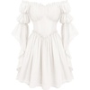 image:imageScarlet Darkness Renaissance Dress Women Off Shoulder Pirate Fairy CostumeWhite