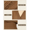 image:imageScarlet Darkness Renaissance Shirt Women Long Sleeve V Neck Peasant TopsAutumnal