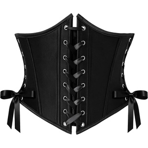 image:imageScarlet Darkness Women Corset Belt Renaissance Underbust Pirate Waist BeltBlack