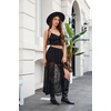 image:imageScarlet Darkness Womens Lace Sheer Long Maxi Skirt A Line Gothic SkirtBlack