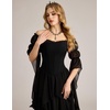 image:imageScarlet Darkness Womens Strapless Tube Corset Bustier LaceUp Crop TopsBlack