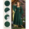 image:imageScarlet Darkness Renaissance Costume Women Bell Sleeve Medieval Dress MaxiGreen