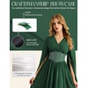 image:imageScarlet Darkness Renaissance Costume Women Maxi Witch Fairy Corset DressGreen