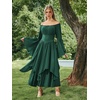 image:imageScarlet Darkness Renaissance Costume Women Medieval Bell Sleeve Maxi DressVerdant Green