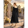 image:imageScarlet Darkness Renaissance Costume Women Medieval Witch Corset DressBlack