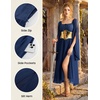 image:imageScarlet Darkness Renaissance Costume Women Medieval Witch Corset DressDark Blue