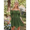 image:imageScarlet Darkness Renaissance Costume Women Off Shoulder Mini Fairy DressGreen