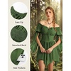 image:imageScarlet Darkness Renaissance Costume Women Off Shoulder Mini Fairy DressGreen