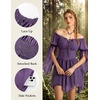 image:imageScarlet Darkness Renaissance Costume Women Off Shoulder Mini Fairy DressPurple