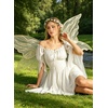 image:imageScarlet Darkness Renaissance Costume Women Off Shoulder Mini Fairy DressWhite