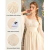image:imageScarlet Darkness Renaissance Costume Women Off the Shoulder Fairy DressBeige