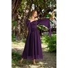 image:imageScarlet Darkness Renaissance Costume Women Off the Shoulder Fairy DressCrown Jewel Purple