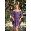 image:imageScarlet Darkness Renaissance Dress Pirate Off Shoulder Corset Dress FairyPurple