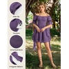 image:imageScarlet Darkness Renaissance Dress Pirate Off Shoulder Corset Dress FairyPurple