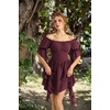 image:imageScarlet Darkness Renaissance Dress Pirate Off Shoulder Corset Dress FairyWine