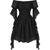 image:imageScarlet Darkness Renaissance Dress Pirate Off Shoulder Corset Dress FairyBlack