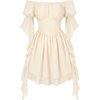 image:imageScarlet Darkness Renaissance Dress Pirate Off Shoulder Corset Dress FairyCream