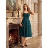 image:imageScarlet Darkness Women 2026 Corset Dress Milkmaid Slit Midi SundressPeacock Blue
