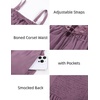 image:imageScarlet Darkness Womens Corset Waist Renaissance Fairycore Costume DressLight Lilac