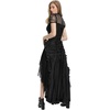 image:imageBelle Poque Womens Steampunk Gothic Wrap Skirt Victorian Ruffles Pirate Skirt