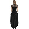image:imageBelle Poque Womens Steampunk Gothic Wrap Skirt Victorian Ruffles Pirate Skirt