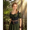 image:imageScarlet Darkness Corset Tops for Women Renaissance BodiceBlack Floral