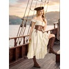 image:imageScarlet Darkness Renaissance Corset Belts for Women Pirate Goth Waist BeltWhite